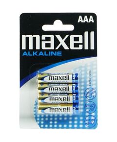 Baterii alcaline MAXELL, LR3/AAA, 4 buc/set-