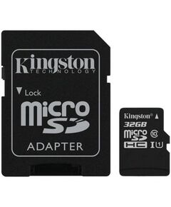 Card memorie micro SD 32 GB, cu adaptor, KINGSTON-
