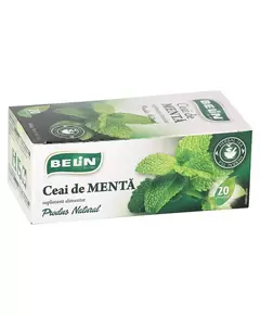 Ceai BELIN menta, 20 plicuri/cutie-