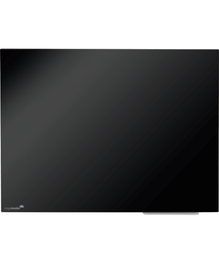 Tabla magnetica din sticla 100x150 cm, negru, LEGAMASTER-