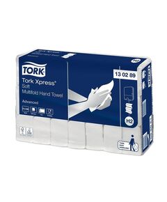 Prosoape de hartie TORK H2 120289, 2 straturi, albe, 180 buc/pachet-