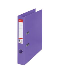 Biblioraft A4 plastifiat PP/PP, 5 cm, mov, ESSELTE NO. 1 Power, Culoare: Mov-