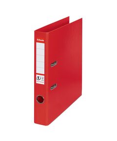 Biblioraft A4 plastifiat PP/PP, 5 cm, rosu, ESSELTE NO. 1 Power, Culoare: Rosu-