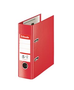 Biblioraft A5, 7.5 cm, rosu, ESSELTE NO. 1 Power Vivida, Culoare: Rosu-