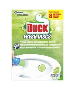Odorizant gel toaleta DUCK Fresh Discs 5 in 1, 6 discuri-