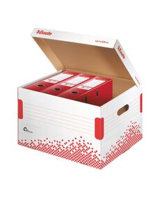 Container de arhivare 5 bibliorafturi ESSELTE Speedbox-
