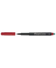 Marker permanent S FABER-CASTELL Multimark, rosu, Culoare: Rosu-