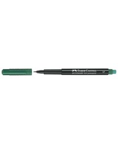 Marker permanent S FABER-CASTELL Multimark, verde, Culoare: Verde-