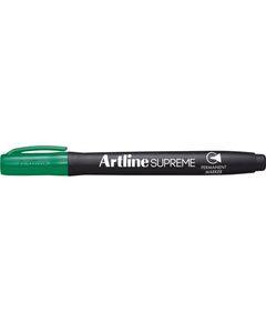 Marker permanent, varf 1.0 mm, verde, ARTLINE Supreme, Culoare: Verde-