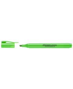 Textmarker, varf tesit 1-4 mm, verde, FABER-CASTELL 38, Culoare: Verde-