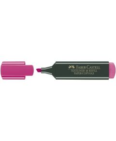 Textmarker, varf tesit 1-5 mm, roz, FABER-CASTELL 1548, Culoare: Roz-