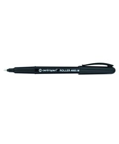Roller 0.6 mm, negru, 4665M CENTROPEN, Culoare: Negru-