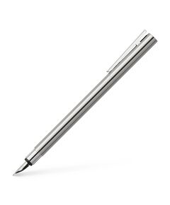 Stilou, penita fina, metal lucios, FABER-CASTELL Neo Slim-
