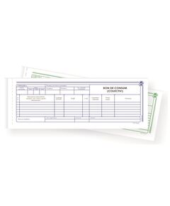 Bon predare transfer restituire autocopiativ, 1/2 A4, 2 exemplare-
