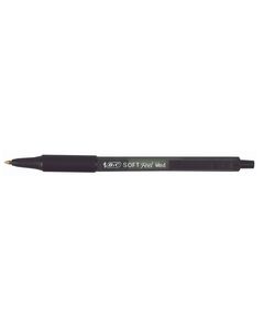 Pix cu mecanism 1.0 mm, negru, Soft Feel BIC, Culoare: Negru-