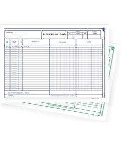 Registru de casa autocopiativ A4, 2 exemplare, 3 buc/set-