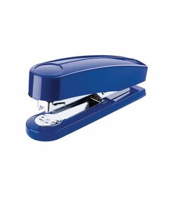 Capsator de birou, 40 coli, capse 24/6-24/8, metal, albastru, B4 NOVUS, Culoare: Albastru-