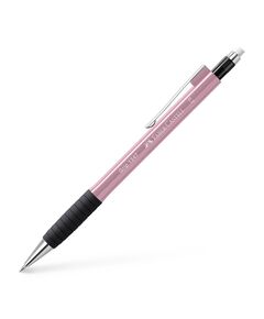 Creion mecanic, varf 0.7 mm, corp plastic, roz, Grip 1347 FABER-CASTELL, Culoare: Roz-