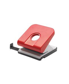 Perforator metalic, 25 coli, rosu, Master NOVUS, Culoare: Rosu-
