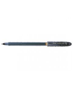 Roller gel 0.7 mm, negru, Super Gel PILOT, Culoare: Negru-