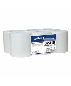 Prosop hartie cu derulare centrala CELTEX 32315 Maxipull Time, 135 m/rola, 6 role/set-