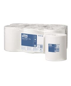 Prosop hartie rola cu derulare centrala, TORK Centerfeed M2, 300 m/rola, 6 role/set-