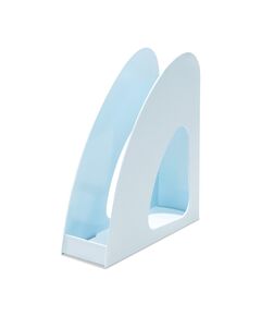 Suport vertical plastic pentru cataloage, albastru, HAN Re-Loop Pastel, Culoare: Albastru-