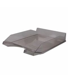 Tavita documente, plastic, fumuriu, Office Products, Culoare: Fumuriu-