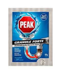 Granule pentru desfundat tevi PEAK OUT, 60 g-