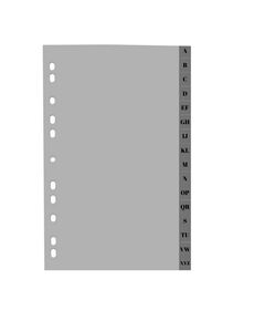 Index plastic alfabetic A-Z, A4, OPTIMA-