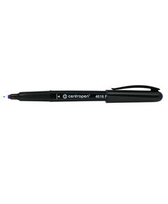 Marker pentru CD/DVD, varf 0.6 mm, albastru, CENTROPEN 4616 F, Culoare: Albastru-