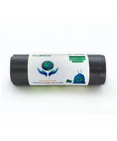 Saci menajeri cu snur, ECOFRIEND, 60 L, 15 buc/rola-