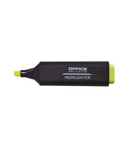 Textmarker, varf tesit 1-5 mm, galben, OFFICE PRODUCTS, Culoare: Galben-