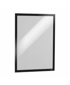 Buzunar magnetic autoadeziv A3, 2 buc/set, negru, DURABLE Duraframe-