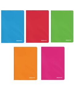 Caiet scolar A4, 80 file, coperta PP, matematica, COLORATE, Liniatura: Matematica-