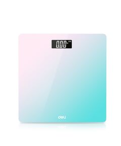 Cantar electronic de baie, afisaj LCD, DELI-