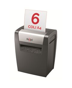 Distrugator documente REXEL Momentum X406, cross-cut, 6 coli-