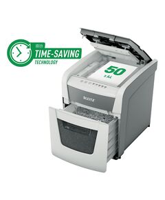 Distrugator documente automat, cross-cut, 50 coli, LEITZ IQ Small Office-