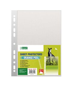 File protectie transparente, 50 microni, 100 buc/set, D.RECT-