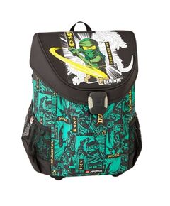 Ghiozdan scoala Easy LEGO Core Line, Ninjago Green-