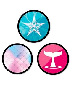 Insigne ghiozdan, 3 buc/set, Mermaid NIKIDOM-