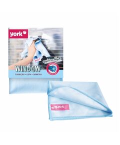 Laveta microfibra pentru geamuri YORK, 30 x 30 cm-