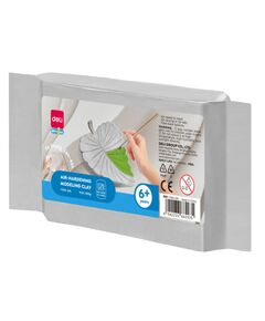 Lut modelaj 500 g, gri, DELI Air, Culoare: Gri-