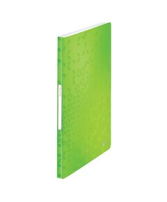 Mapa de prezentare cu 40 folii, A4, coperta flexibila, verde, LEITZ WOW, Culoare: Verde-