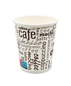 Pahare carton pentru cafea 240 ml, 50 buc/set-