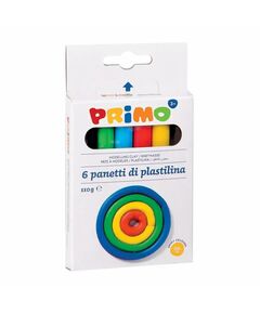 Plastilina 6 culori/set 120 g Morocolor PRIMO-