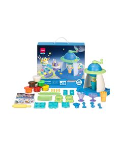 Plastilina 6 culori/set, 240 g, cu 23 accesorii modelaj, Sweets DELI-