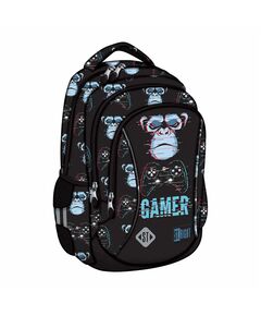 Rucsac baieti, 3 compartimente, Blue Gamer, ST.RIGHT BP26-