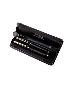 Set cadou stilou si pix metal, negru, SE208 DACO-