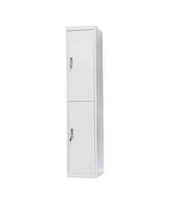 Vestiar metalic cu 2 usi, 38x45x185 cm RFG-